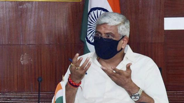 Union Minister for Jal Shakti Gajendra Singh Shekhawat. (PTI) Union Minister for Jal Shakti Gajendra Singh Shekhawat. (PTI)