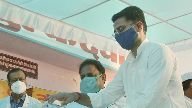 Former deputy CM Sachin Pilot. (PTI) Former deputy CM Sachin Pilot. (PTI)