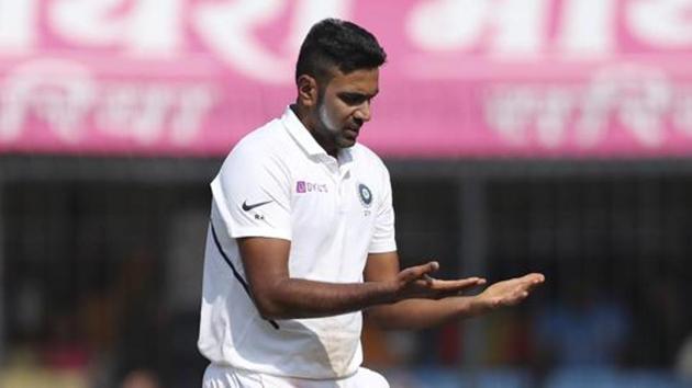 India's Ravichandran Ashwin looks at his hands. (AP) India's Ravichandran Ashwin looks at his hands. (AP)
