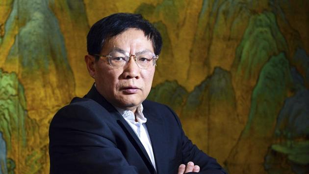 Chinese real estate mogul Ren Zhiqiang is seen in his office in Beijing in this file photo.(AP Photo) Chinese real estate mogul Ren Zhiqiang is seen in his office in Beijing in this file photo.(AP Photo)