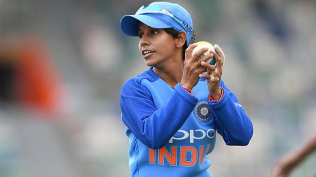 India cricketer Poonam Yadav completes a catch.(Getty Images) India cricketer Poonam Yadav completes a catch.(Getty Images)