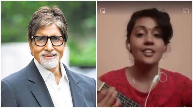 Amitabh Bachchan was impressed by singer Arya Dhayal.