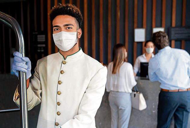 A person with a facemask who was earlier treated with suspicion now attracts loving looks.(Getty Images/For representation only)