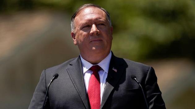 Secretary of State Mike Pompeo speaks at the Richard Nixon Presidential Library.(REUTERS) Secretary of State Mike Pompeo speaks at the Richard Nixon Presidential Library.(REUTERS)