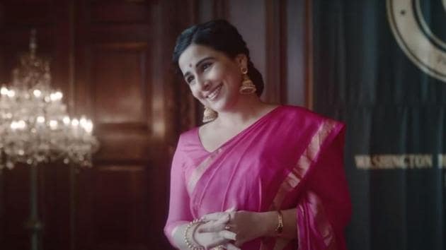 Vidya Balan as Shakuntala Devi. No matter who she’s playing, the actor always manages to humanise the woman, take you into her inner life, struggles and desires.