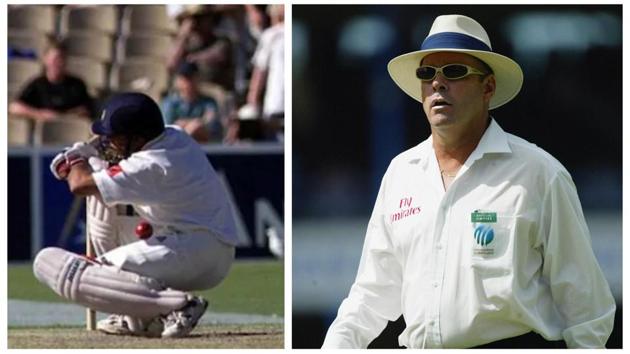 Sachin Tendulkar is adjudged LBW by umpire Daryl Harper.(Reuters/Getty) Sachin Tendulkar is adjudged LBW by umpire Daryl Harper.(Reuters/Getty)