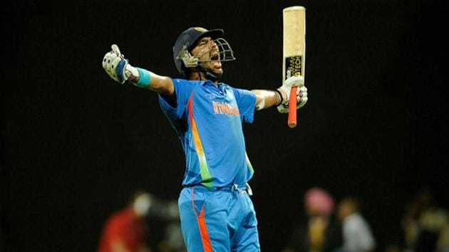 Yuvraj Singh was instrumental in India’s 2011 and 2007 World Cup campaigns.(Getty Images)