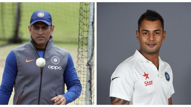 Stuart Binny and MS Dhoni.(Getty/AP) Stuart Binny and MS Dhoni.(Getty/AP)