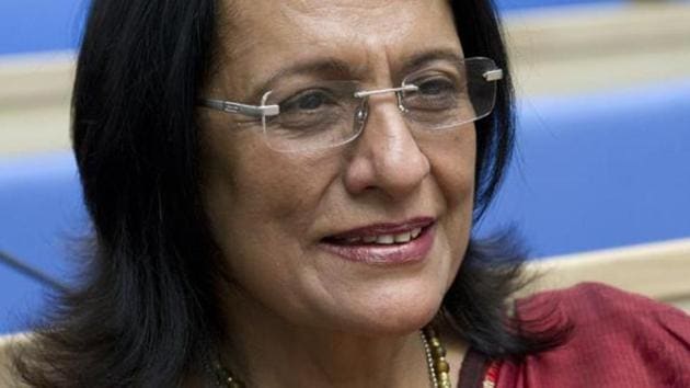 Dr Poonam Khetrapal Singh, elected SEARO Regional Director at the WHO Executive Board meeting, Geneva (WHO / Violaine Martin) Dr Poonam Khetrapal Singh, elected SEARO Regional Director at the WHO Executive Board meeting, Geneva (WHO / Violaine Martin)