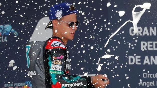 Fabio Quartararo Wins Andalusian Motogp As Yamahas Dominate In Jerez Hindustan Times