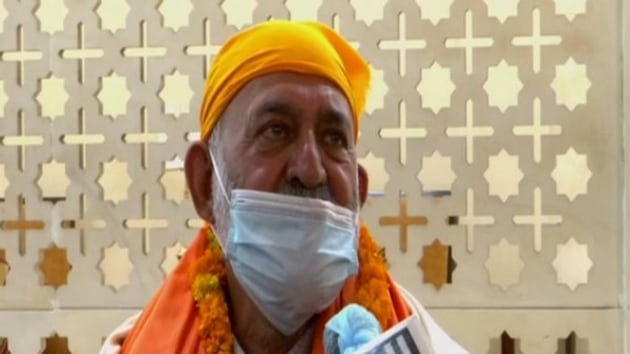 Nidan Singh Sachdeva, an Afghan Sikh, was abducted from a gurudwara in Afghanistan’s Paktia province in June, 2020, and later released. (ANI) Nidan Singh Sachdeva, an Afghan Sikh, was abducted from a gurudwara in Afghanistan’s Paktia province in June, 2020, and later released. (ANI)
