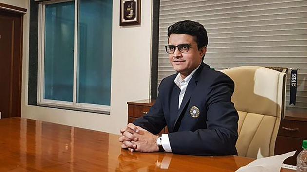 Former Indian cricket captain Saurav Ganguly takes charge as BCCI's new President, at BCCI headquarters in Mumbai.(PTI)