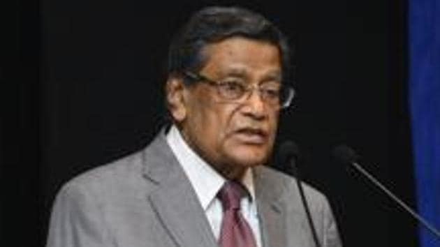 Attorney General of India KK Venugopal was speaking at the launch of a district-level awareness programme in regional languages on e-court services by the Supreme Court e-committee.(HT PHOTO.) Attorney General of India KK Venugopal was speaking at the launch of a district-level awareness programme in regional languages on e-court services by the Supreme Court e-committee.(HT PHOTO.)