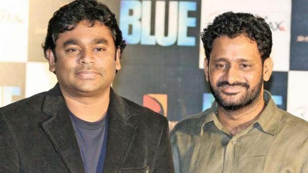 Resul Pookutty with AR Rahman.