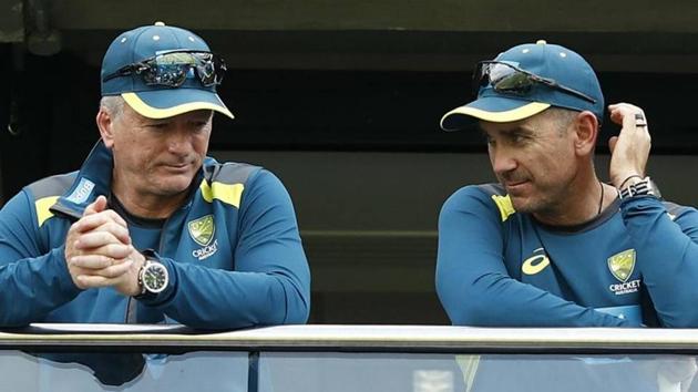 File image of Steve Waugh and Justin Langer.(Getty)