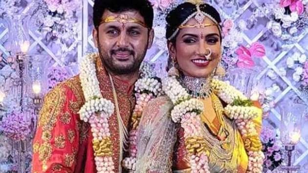 Telugu Actor Nithiin Marries Long-time Girlfriend Shalini Kandukuri ...