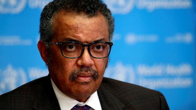 File  photo of  WHO Director General, Tedros Adhanom Ghebreyesus (REUTERS)
