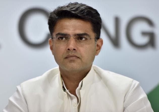 Sachin Pilot has the support of 18 party MLAs and three independents.(Sonu Mehta/HT PHOTO)