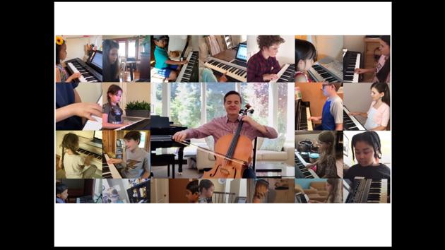 Over 7,000 participants across 52 countries participated in the online recital. (YouTube/Playground Sessions) Over 7,000 participants across 52 countries participated in the online recital. (YouTube/Playground Sessions)
