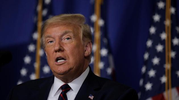 The recent tally is the hard evidence confirming many Republicans’ fears about Trump’s tweeting about mail-in voting.(REUTERS) The recent tally is the hard evidence confirming many Republicans’ fears about Trump’s tweeting about mail-in voting.(REUTERS)