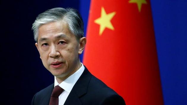Chinese foreign ministry spokesman Wang Wenbin speaks during a news conference in Beijing, on July 27. (Reuters Photo) Chinese foreign ministry spokesman Wang Wenbin speaks during a news conference in Beijing, on July 27. (Reuters Photo)
