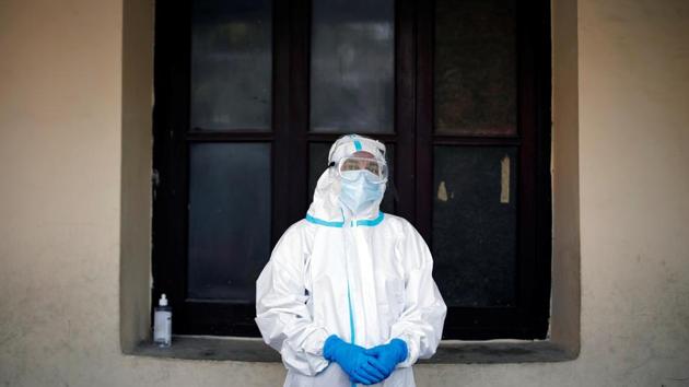 Delhi’s first round of sero-surveillance, for which around 22,000 samples were collected between June 27 and July 5, found that almost 23% of the city’s residents had antibodies. (Reuters Photo) Delhi’s first round of sero-surveillance, for which around 22,000 samples were collected between June 27 and July 5, found that almost 23% of the city’s residents had antibodies. (Reuters Photo)