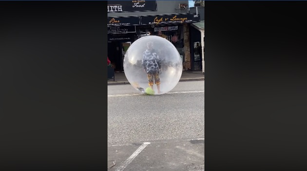 big human bubble