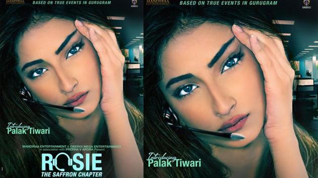 Palak Tiwari will be seen as the titular character in her debut film, Rosie: The Saffron Chapter.