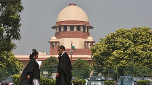 The petition further argues that the original Constitution makers deliberately chose to keep these concepts out of the Preamble.(Sanchit Khanna/HT PHOTO)
