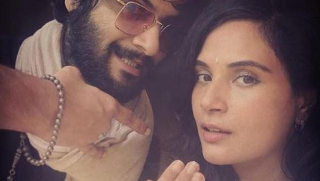 Ali Fazal and Richa Chadha’s April wedding was postponed because of the coronavirus pandemic.