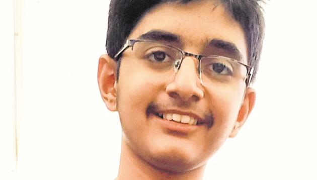 Malhar Kamalapur from Bal Shikshan Mandir English Medium school, Pune, secures 100% marks in SSC.(HT PHOTO) Malhar Kamalapur from Bal Shikshan Mandir English Medium school, Pune, secures 100% marks in SSC.(HT PHOTO)