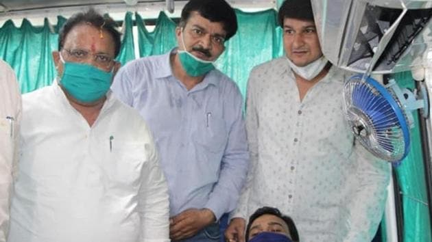 Sharma said that soon Bikaner and Ajmer will get permission to start treatment with plasma therapy. He said micro-level planning is being done by the government to start plasma therapy at hospitals in each district headquarters.(Facebook) Sharma said that soon Bikaner and Ajmer will get permission to start treatment with plasma therapy. He said micro-level planning is being done by the government to start plasma therapy at hospitals in each district headquarters.(Facebook)