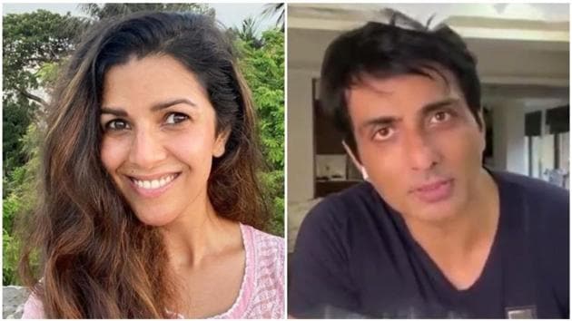 Nimrat Kaur called Sonu Sood a great man. Nimrat Kaur called Sonu Sood a great man.