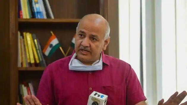 Delhi’s Deputy Chief Minister Manish Sisodia. (Amal KS / HT Photo ) Delhi’s Deputy Chief Minister Manish Sisodia. (Amal KS / HT Photo )