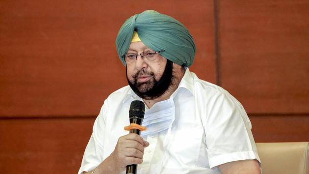 Chandigarh: Punjab Chief Minister Captain Amarinder Singh addresses media persons on COVID-19 situation in the state, in Chandigarh, Monday, June 29, 2020. (PTI Photo)(PTI29-06-2020_000220B) (PTI) Chandigarh: Punjab Chief Minister Captain Amarinder Singh addresses media persons on COVID-19 situation in the state, in Chandigarh, Monday, June 29, 2020. (PTI Photo)(PTI29-06-2020_000220B) (PTI)