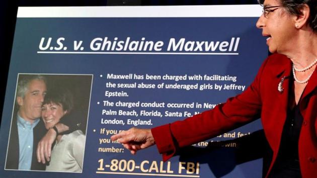 Audrey Strauss, acting United States Attorney for the Southern District of New York, speaks at a news conference announcing charges against Ghislaine Maxwell for her role in the sexual exploitation and abuse of minor girls by Jeffrey Epstein.(REUTERS)