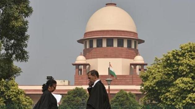 A view of the Supreme Court of India in Delhi. (Sanchit Khanna/HT PHOTO) A view of the Supreme Court of India in Delhi. (Sanchit Khanna/HT PHOTO)