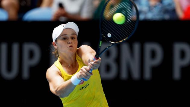 Australia's Ash Barty(AP) Australia's Ash Barty(AP)