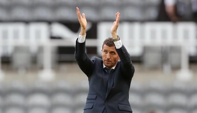 Watford manager Javi Gracia after the match. (REUTERS)