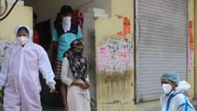 The activities which were permitted during the complete lockdown were also issued along with the order. (Yogendra Kumar/HT PHOTO) The activities which were permitted during the complete lockdown were also issued along with the order. (Yogendra Kumar/HT PHOTO)