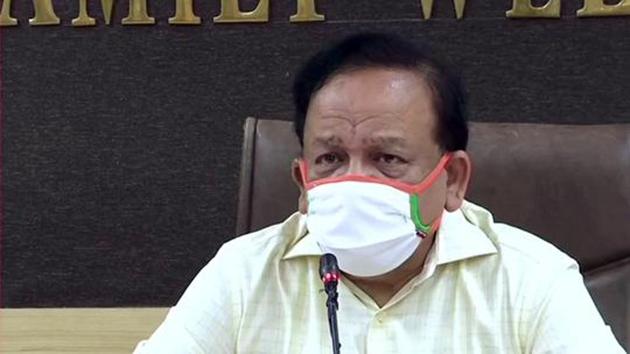 Union Minister of Health Dr Harsh Vardhan.(ANI)