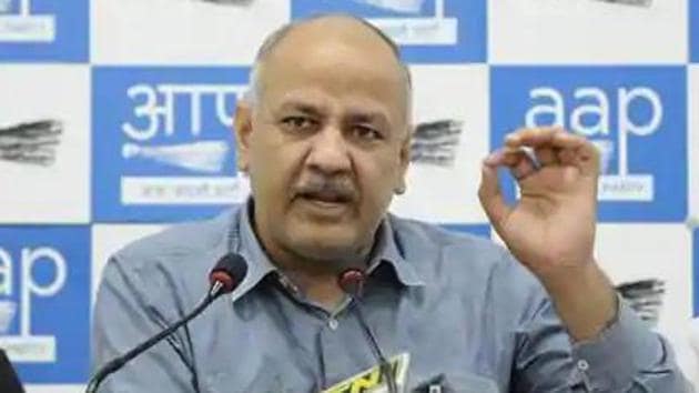 Delhi education minister Manish Sisodia. (HT photo) Delhi education minister Manish Sisodia. (HT photo)