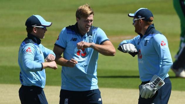 England took the opening match of the ODI series by six wickets.(Ireland Cricket/Twitter) England took the opening match of the ODI series by six wickets.(Ireland Cricket/Twitter)
