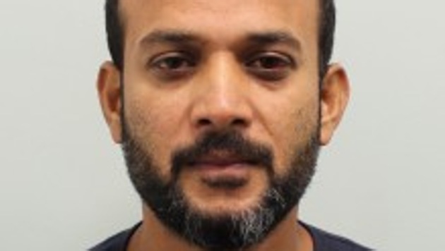 Aman Vyas was extradited to UK on October 4, 2019 , 10 years after he fled to India after raping and killing a woman in north London. (Photo Credit: Scotland Yard) Aman Vyas was extradited to UK on October 4, 2019 , 10 years after he fled to India after raping and killing a woman in north London. (Photo Credit: Scotland Yard)