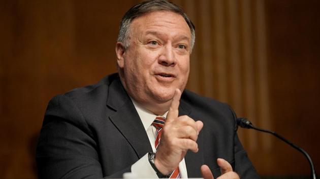 Mike Pompeo, US secretary of state, during a Senate Foreign Relations Committee hearing in Washington on Thursday.(Bloomberg File Photo) Mike Pompeo, US secretary of state, during a Senate Foreign Relations Committee hearing in Washington on Thursday.(Bloomberg File Photo)