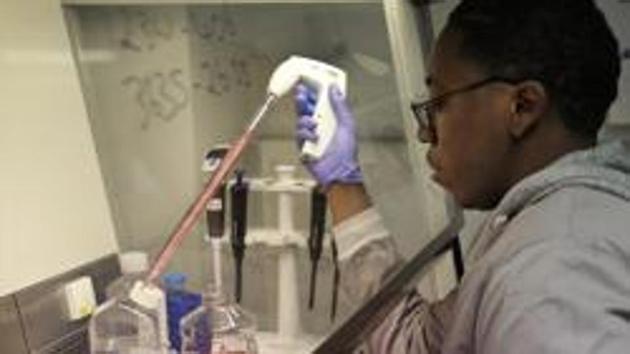 One of these candidate vaccines, being developed by Moderna, went into Phase 3 clinical trial past Monday.(AP) One of these candidate vaccines, being developed by Moderna, went into Phase 3 clinical trial past Monday.(AP)
