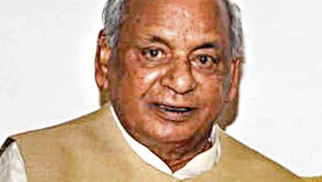 Former Uttar Pradesh chief minister Kalyan Singh(ANI)