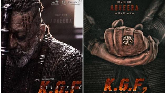 Sanjay Dutt plays Adheera in KGF 2. Sanjay Dutt plays Adheera in KGF 2.