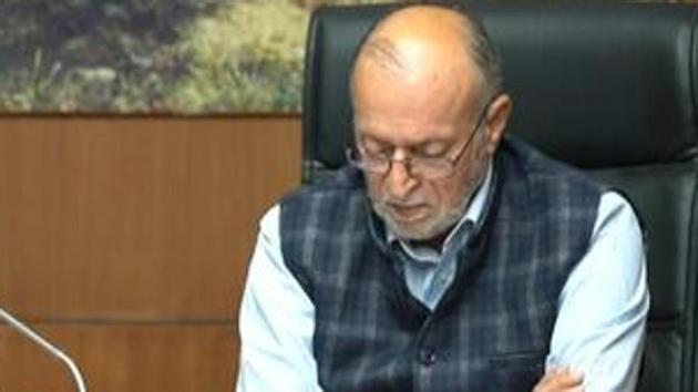 A statement issued by the L-G’s officeon Friday said, “The matter was discussed with chief minister and it was agreed that while there has been improvement, pandemic situation in the capital continues to be fragile and the threat is still far from over.” (PTI) A statement issued by the L-G’s officeon Friday said, “The matter was discussed with chief minister and it was agreed that while there has been improvement, pandemic situation in the capital continues to be fragile and the threat is still far from over.” (PTI)
