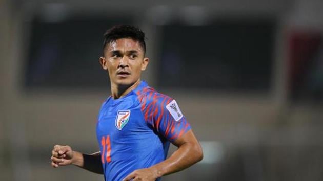Sunil Chhetri of India(Getty Images) Sunil Chhetri of India(Getty Images)